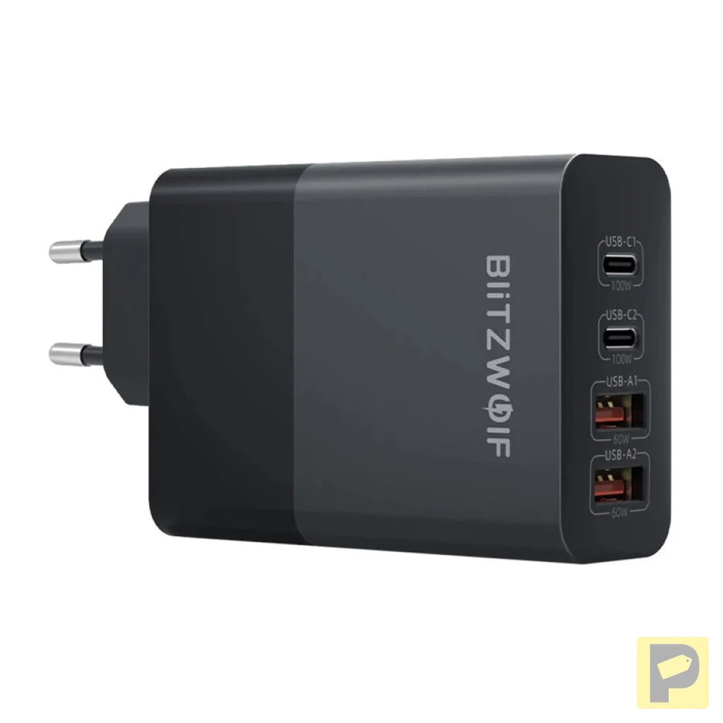 BlitzWolf BW-S29 120W mains charger (black)