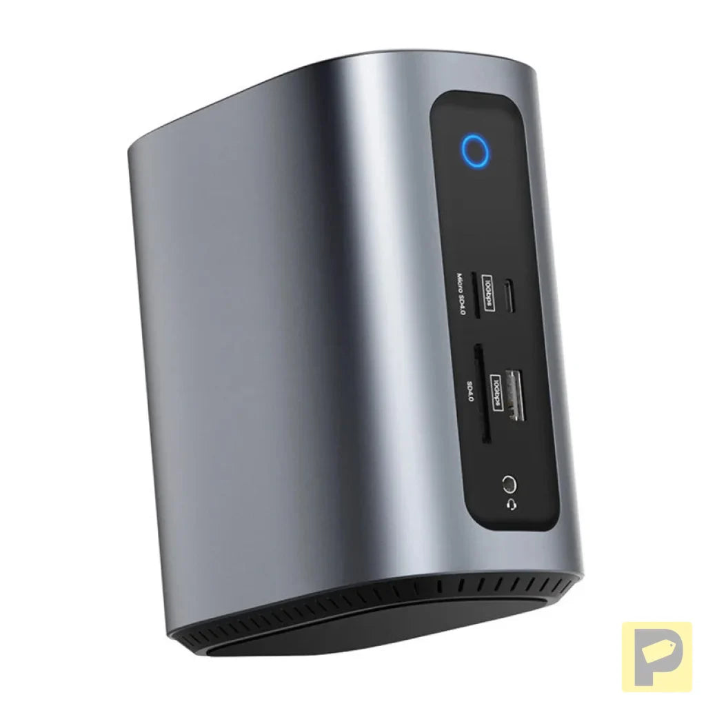 Blitzwolf BW-TH15 17in1 Docking Station 2xHD+DP+4xC+3xUSB 3.0+USB 3.1+C 3.2+C PD+RJ45+micro SD+SD+3.5mm Audio