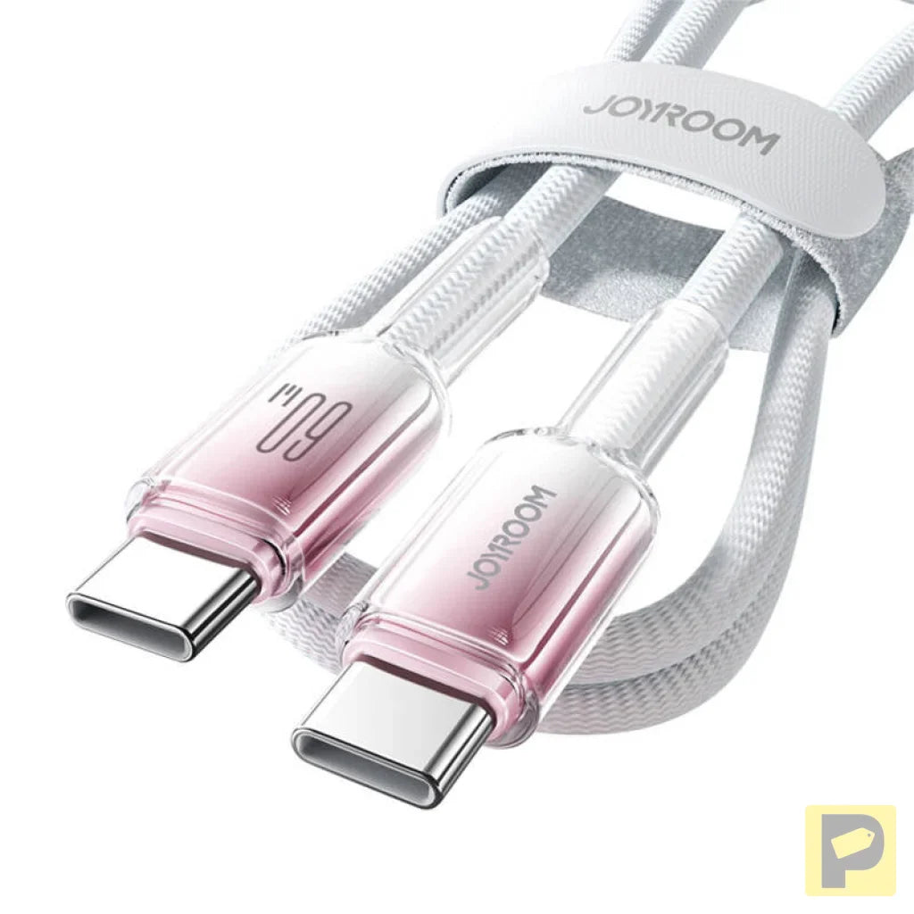 Cable USB-C USB-C Joyroom S-A42 60W 1.2m biały