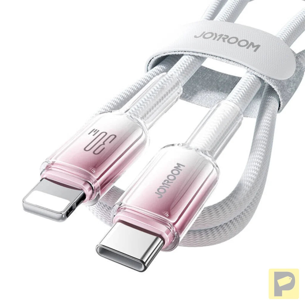 Cable USB-C Lightning Joyroom S-A42 30W 1.2m biały