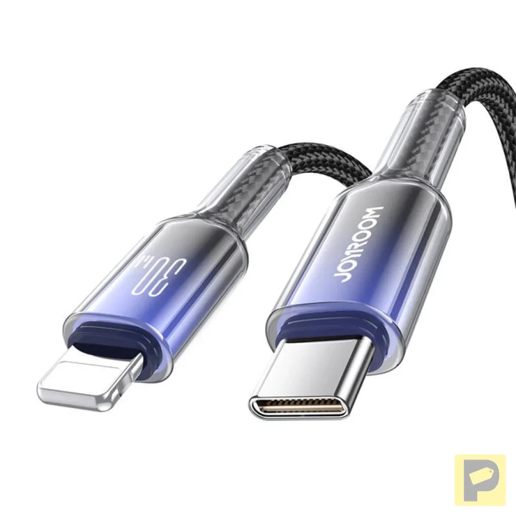 Cable USB-C Lightning Joyroom S-A42 30W 1.2m (black)
