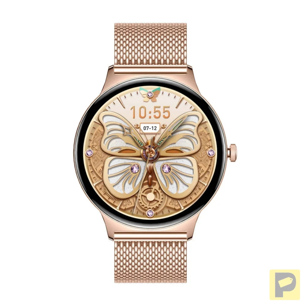 Colmi V89 smartwatch (stainless steel gold)