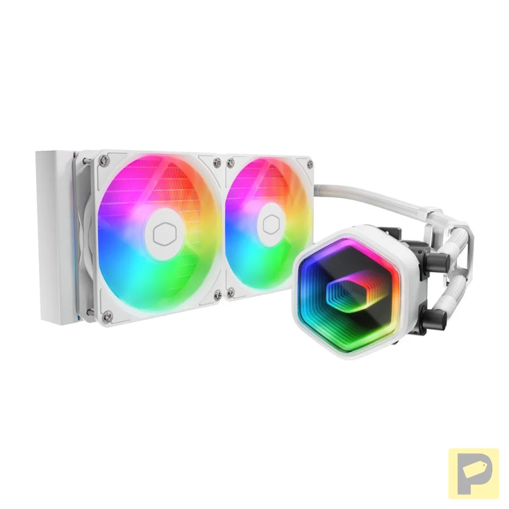 Cooler Master MasterLiquid 240 Core II ARGB water cooler (white)