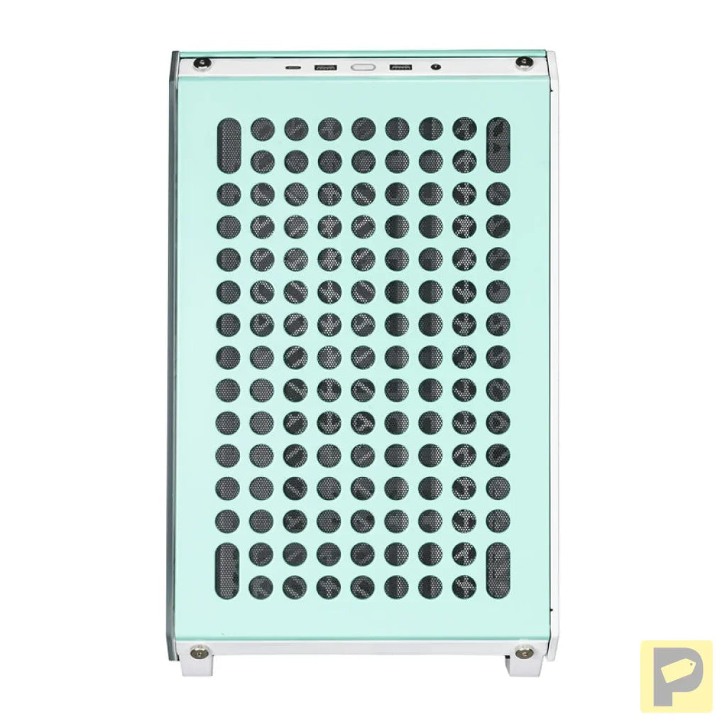 Cooler Master Qube 500 Flatpack Macaron computer case (green)