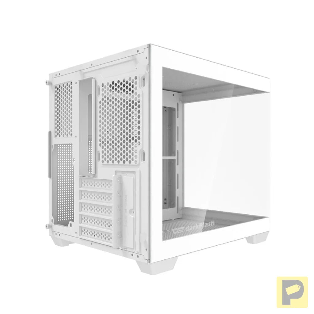 Darkflash C275P computer case without fans (White)