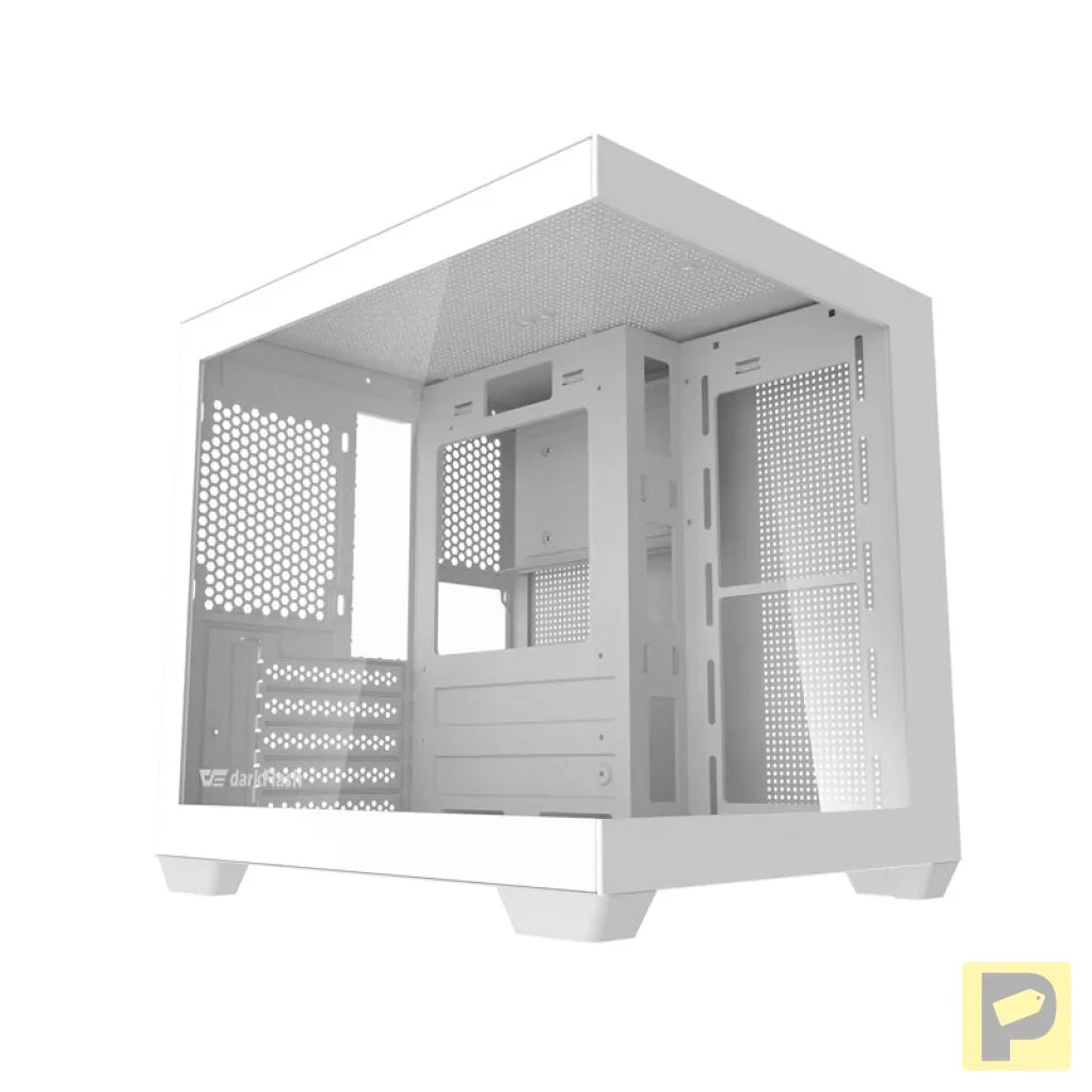 Darkflash C275P computer case without fans (White)