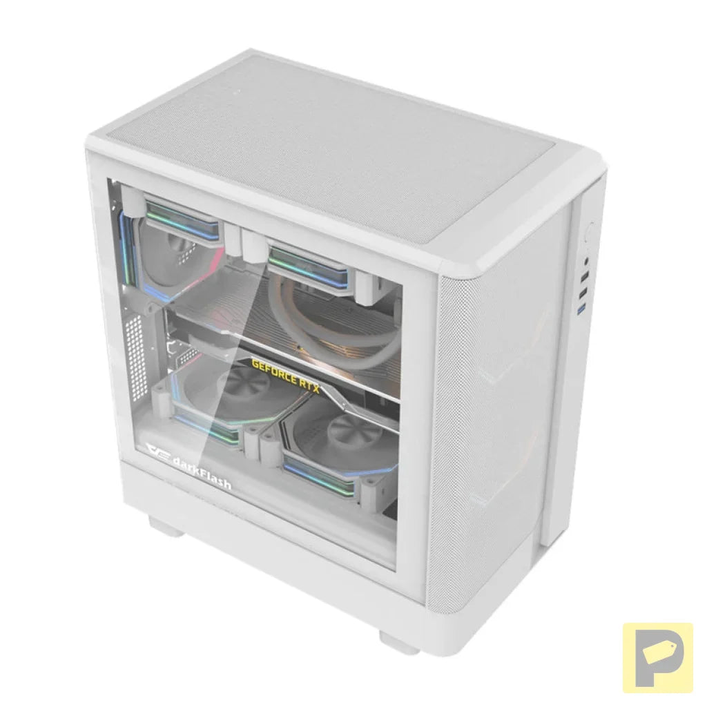 Darkflash DB330M Mesh computer case (white)
