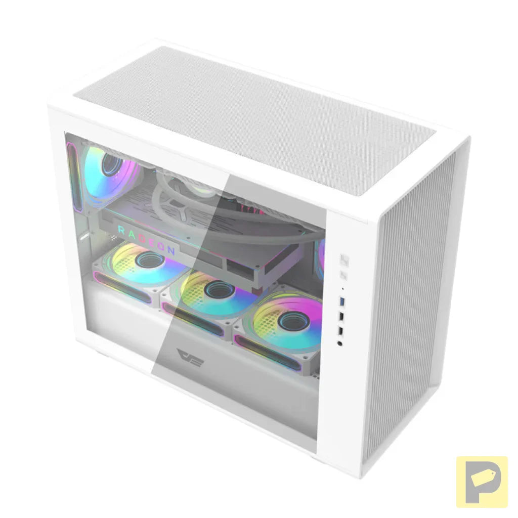 Darkflash DB460M computer case (white)