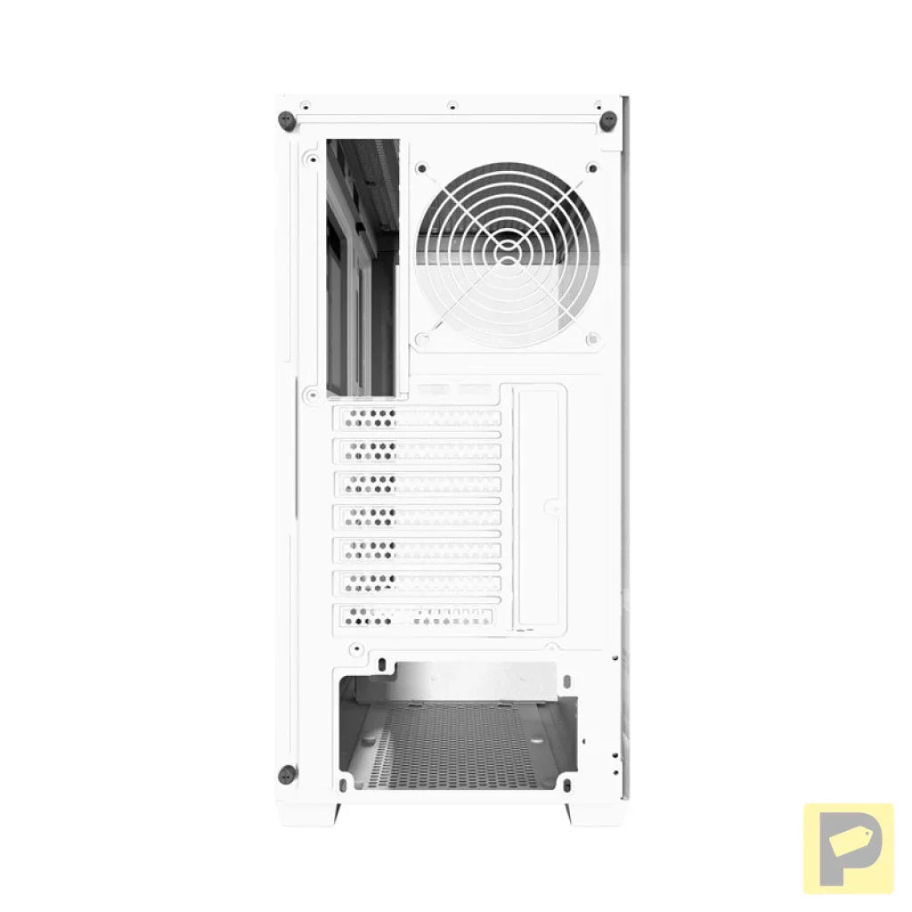 Darkflash DS900W computer case without fans (White)