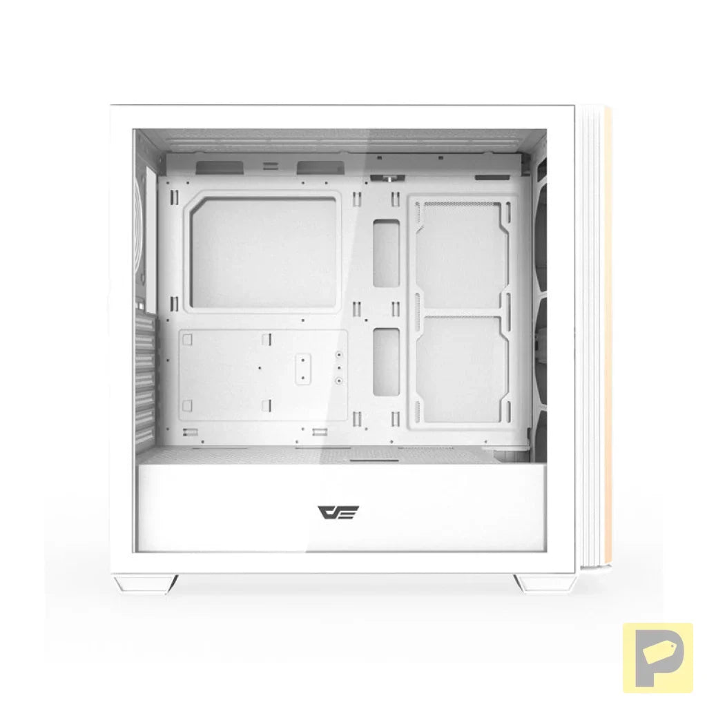 Darkflash DS900WS ATX computer case without fans (White)