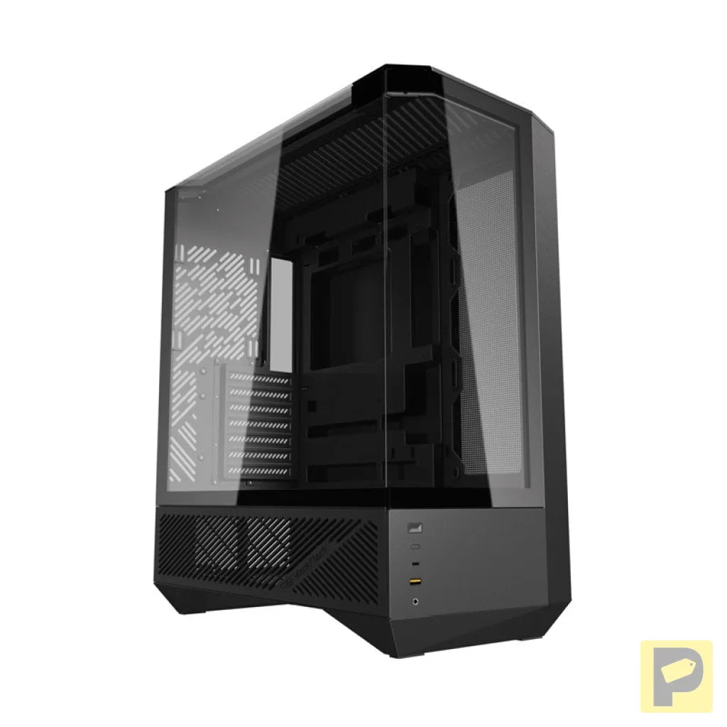 Darkflash DY460 computer case (Black) + 4 ARGB fans