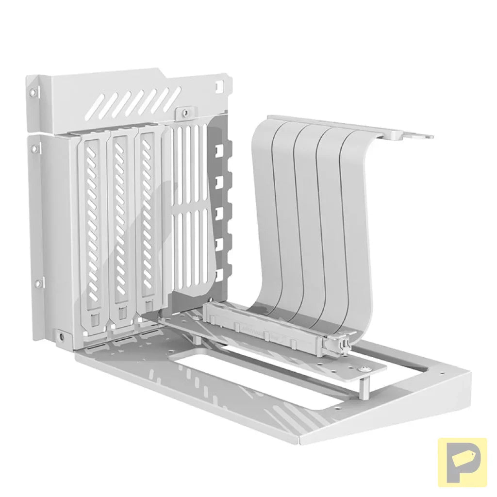 Darkflash DY470 computer case (white) + 4 fans + GPU bracket