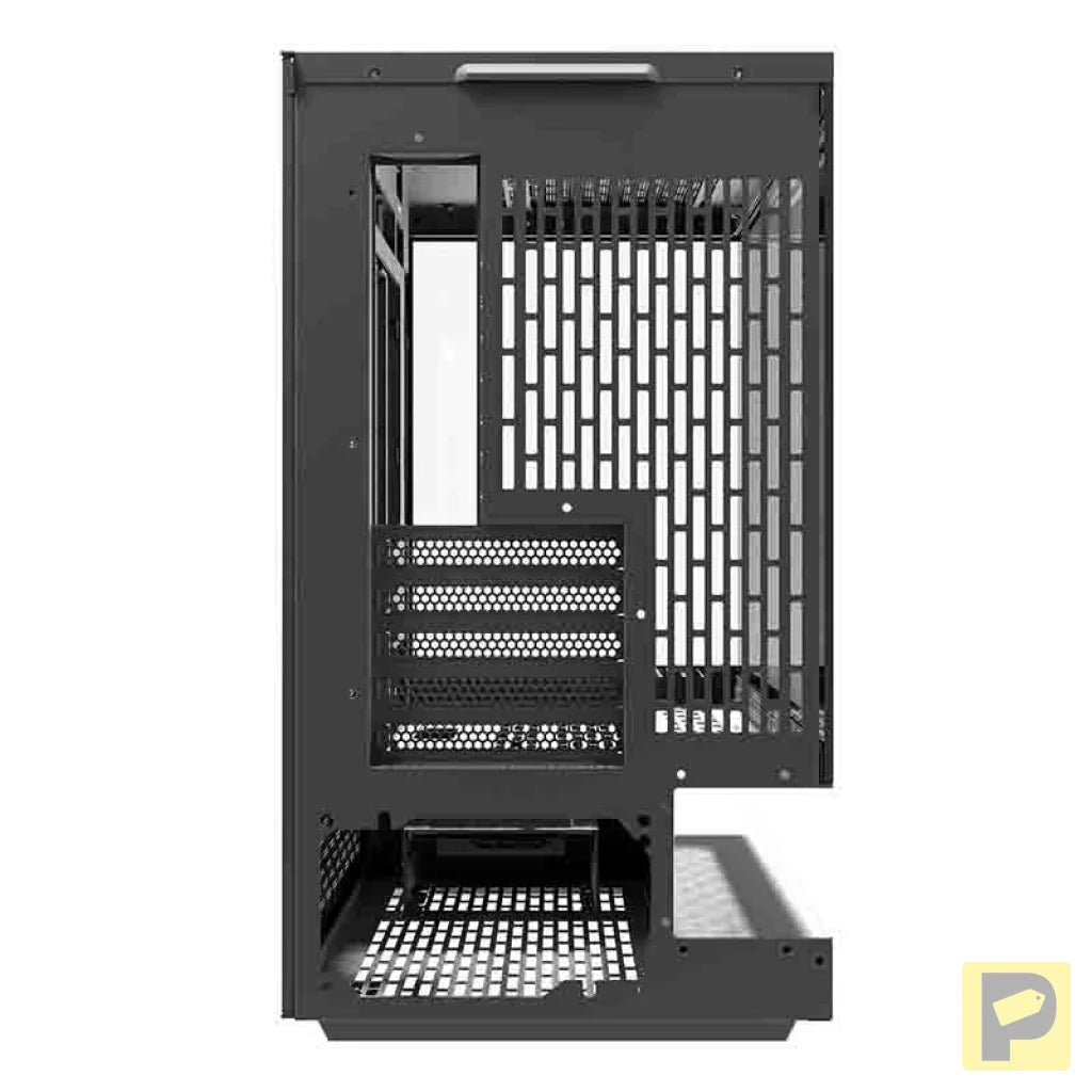 Darkflash F1 computer case (Black) + 6 ARGB fans