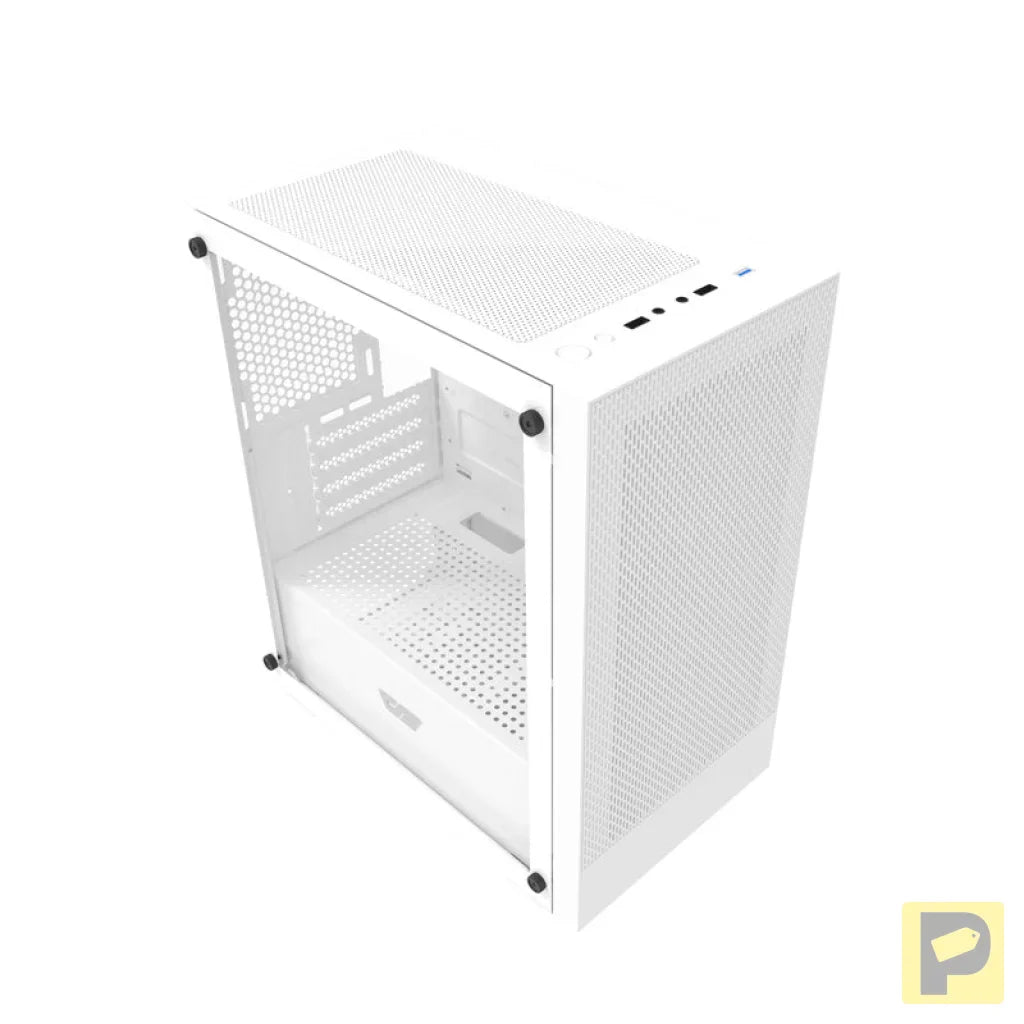Darkflash M305 computer case without fans (White)
