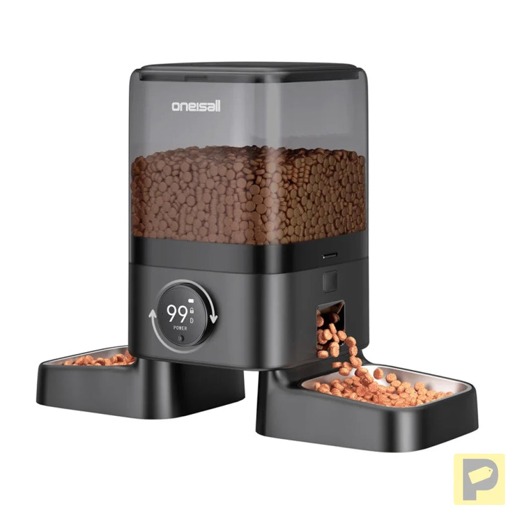 Double Intelligent Feed Dispenser 5L Oneisall PF10