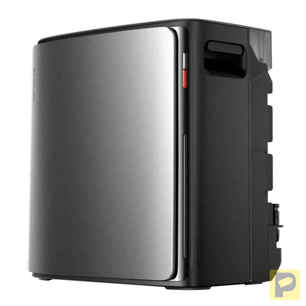 Energy storage with EcoFlow STREAM Ultra X microinverter (3.84kWh)