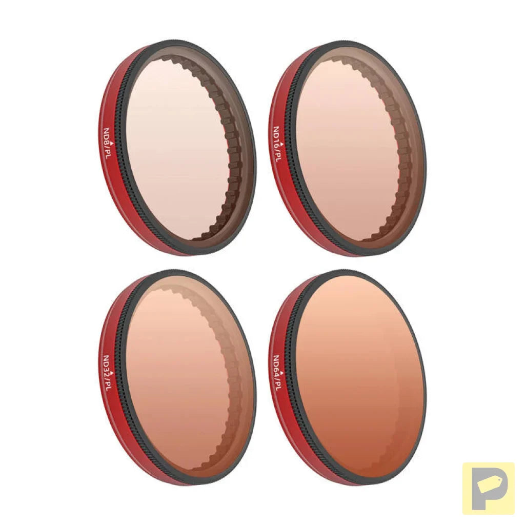 Filter set ND8/PL+ND16/PL+ND32/PL+ND64/PL Sunnylife 073525