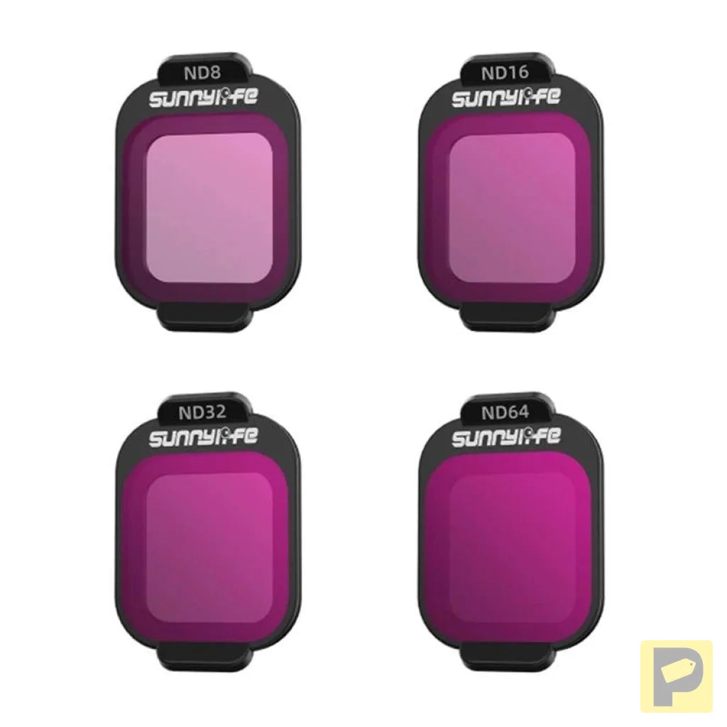 Filtry ND8, ND16, ND32, ND64 Sunnylife do DJI Flip