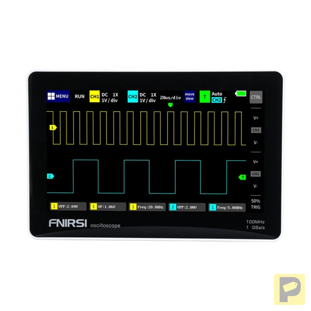 FNIRSI 1013D 7" portable tablet oscilloscope