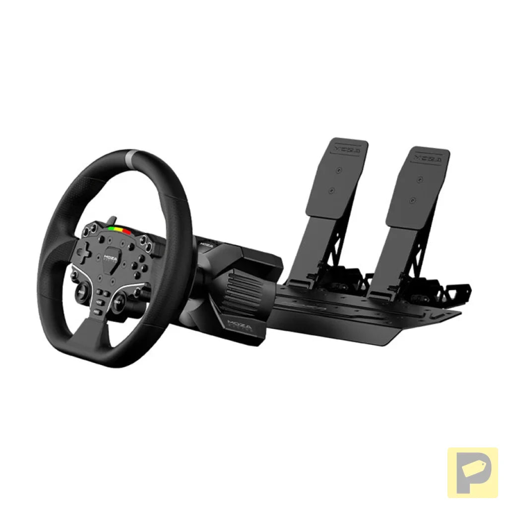 Gaming set - R3 base + ES steering wheel + SRP-Lite pedals + clamps Moza Racing R3 RS074 (PC)