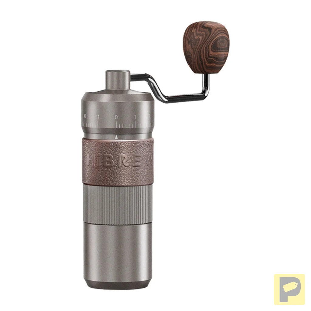 HiBREW G4B manual coffee grinder with adjustable grind.