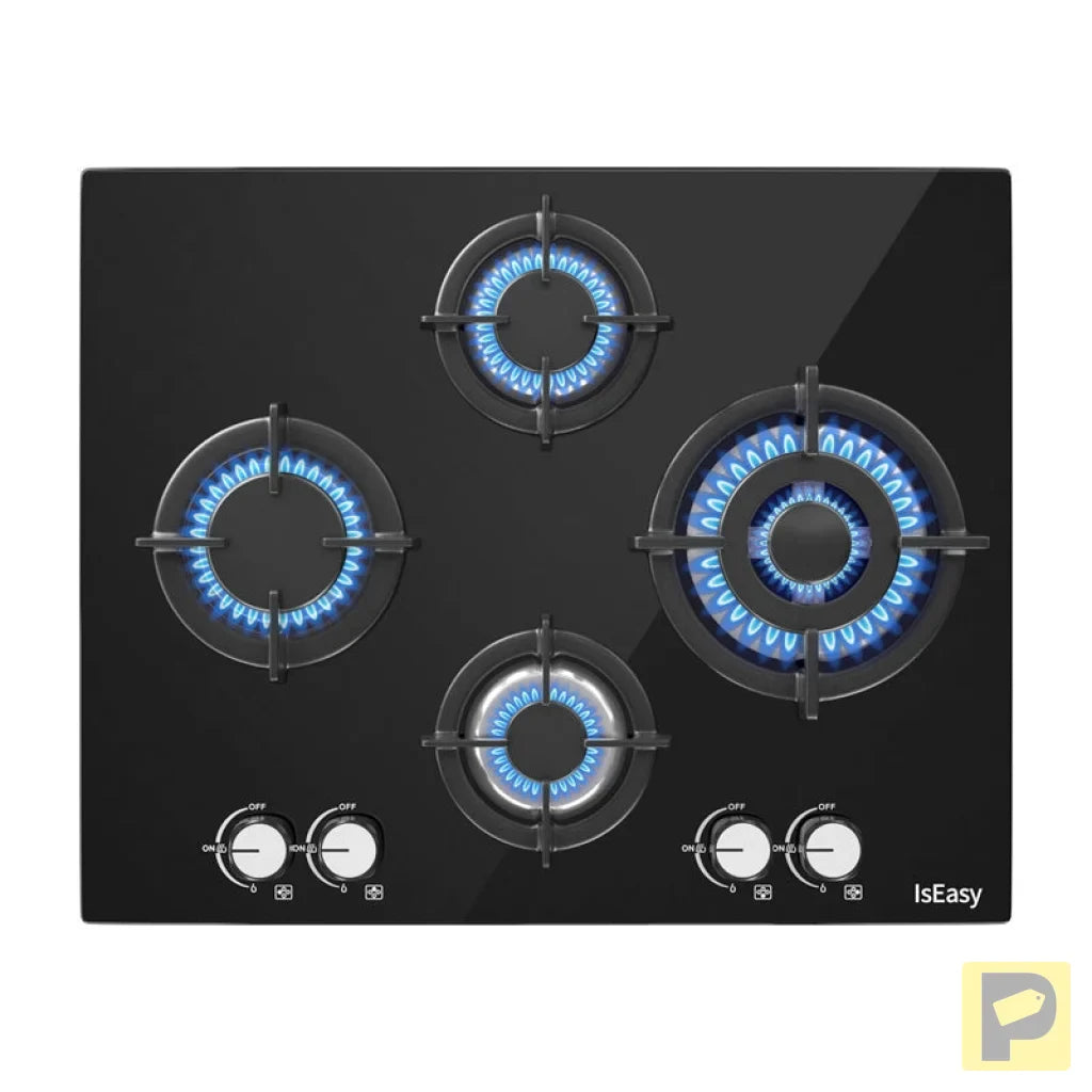 IsEasy MGBG-604B glass gas cooktop