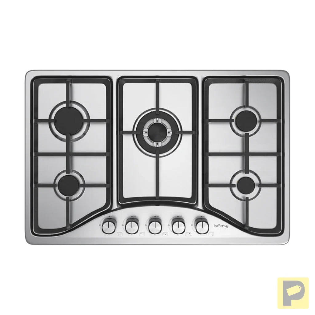 IsEasy MGBS-765 stainless steel gas cooktop