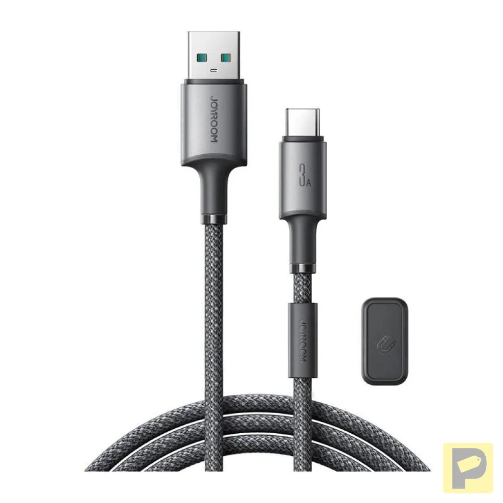 Kabel USB - USB-C Joyroom S-A50 Unlimited 3A 1.2m szary