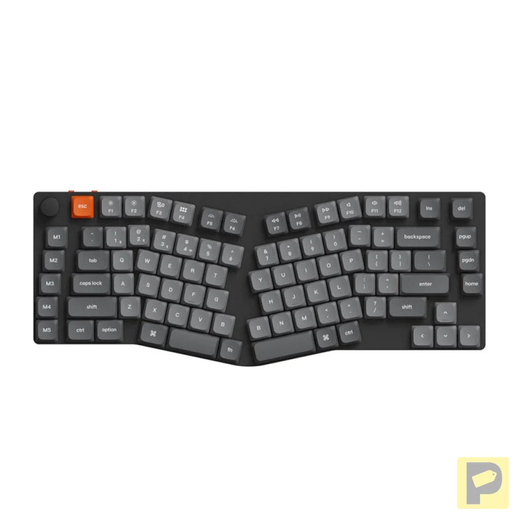 Keychron K15 Max Led Red Switch Wireless Low Profile Keyboard (Black) [K15M-A1].