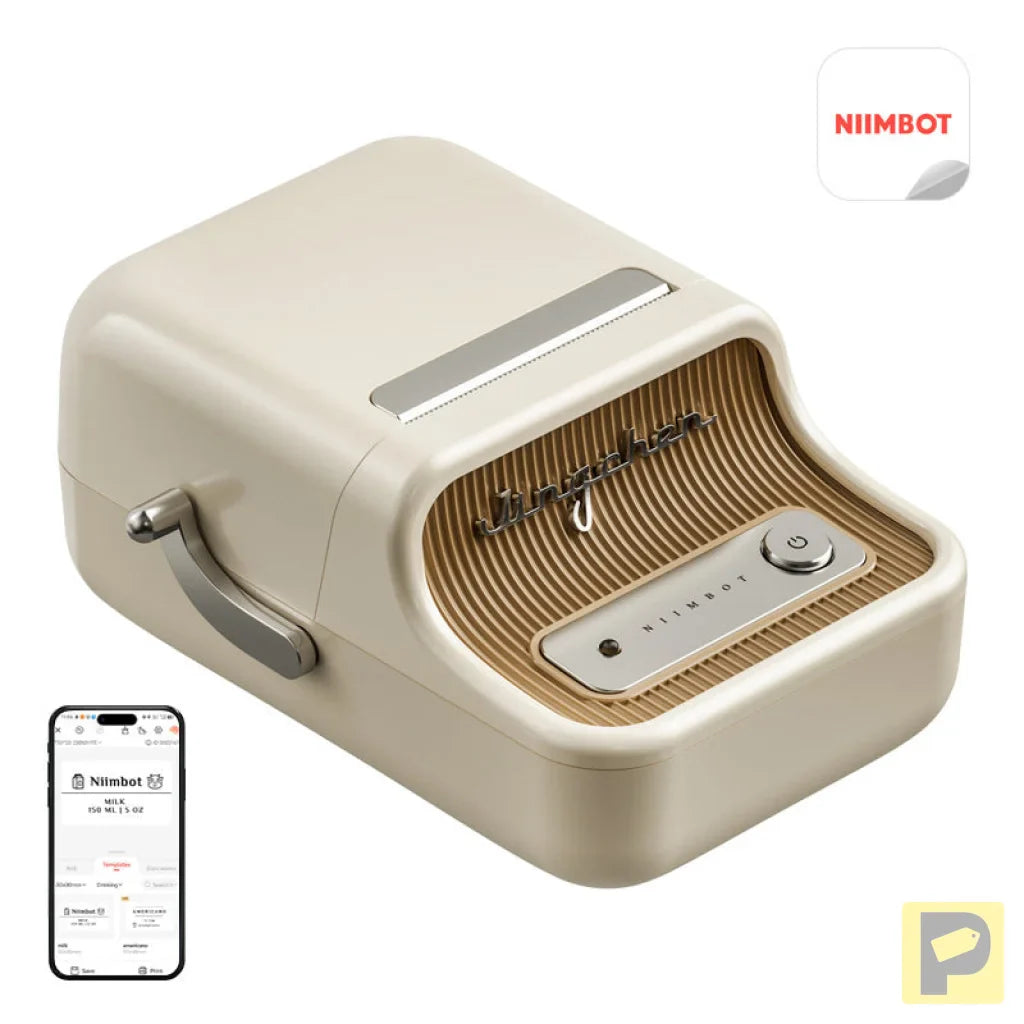 Niimbot B21 Pro Portable Label Printer (cream)