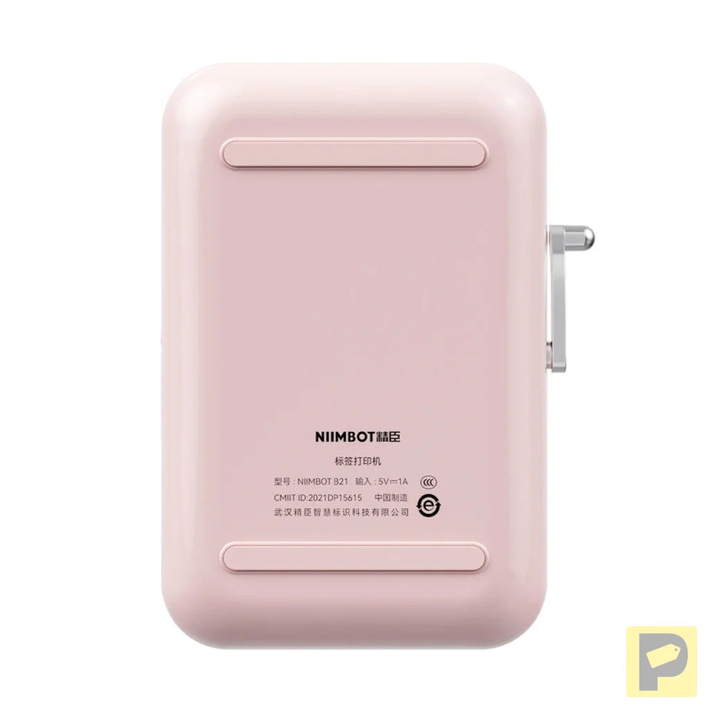 Niimbot B21S Portable Label Printer (pink)