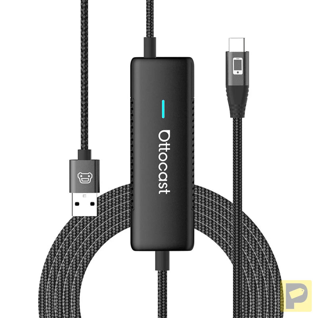 Ottocast wireless car adapter with MirrorCast