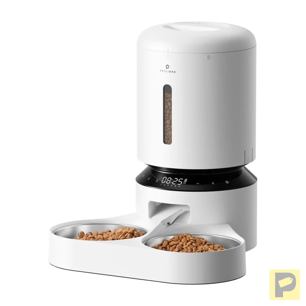 Petlibro Granary food dispenser with double bowl 5L (white)