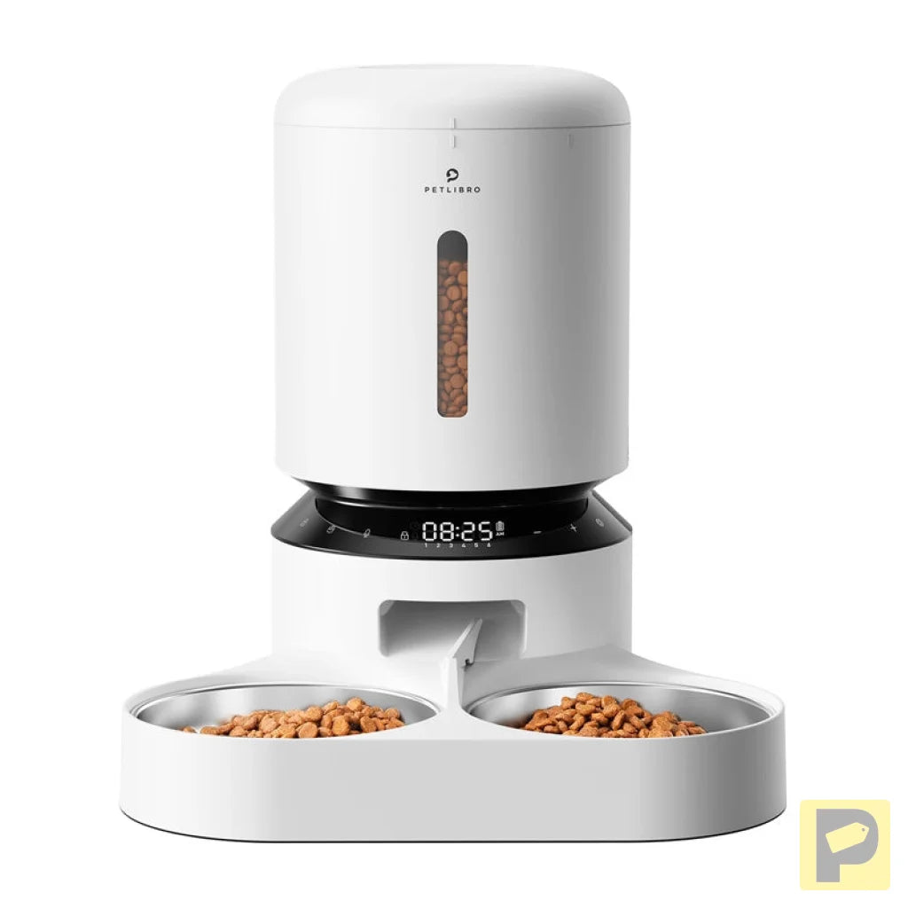 Petlibro Granary food dispenser with double bowl 5L (white)