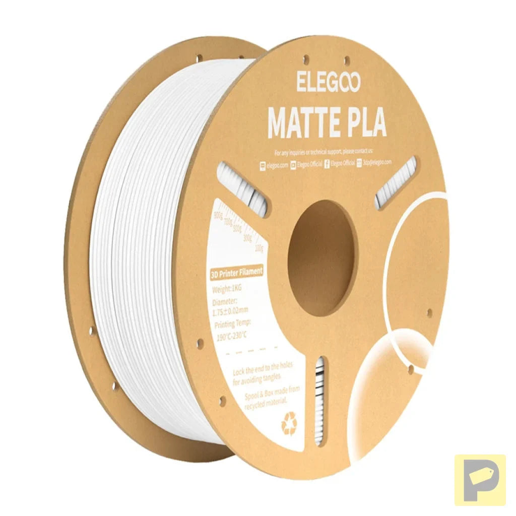 PLA Matte ELEGOO Filament (White)
