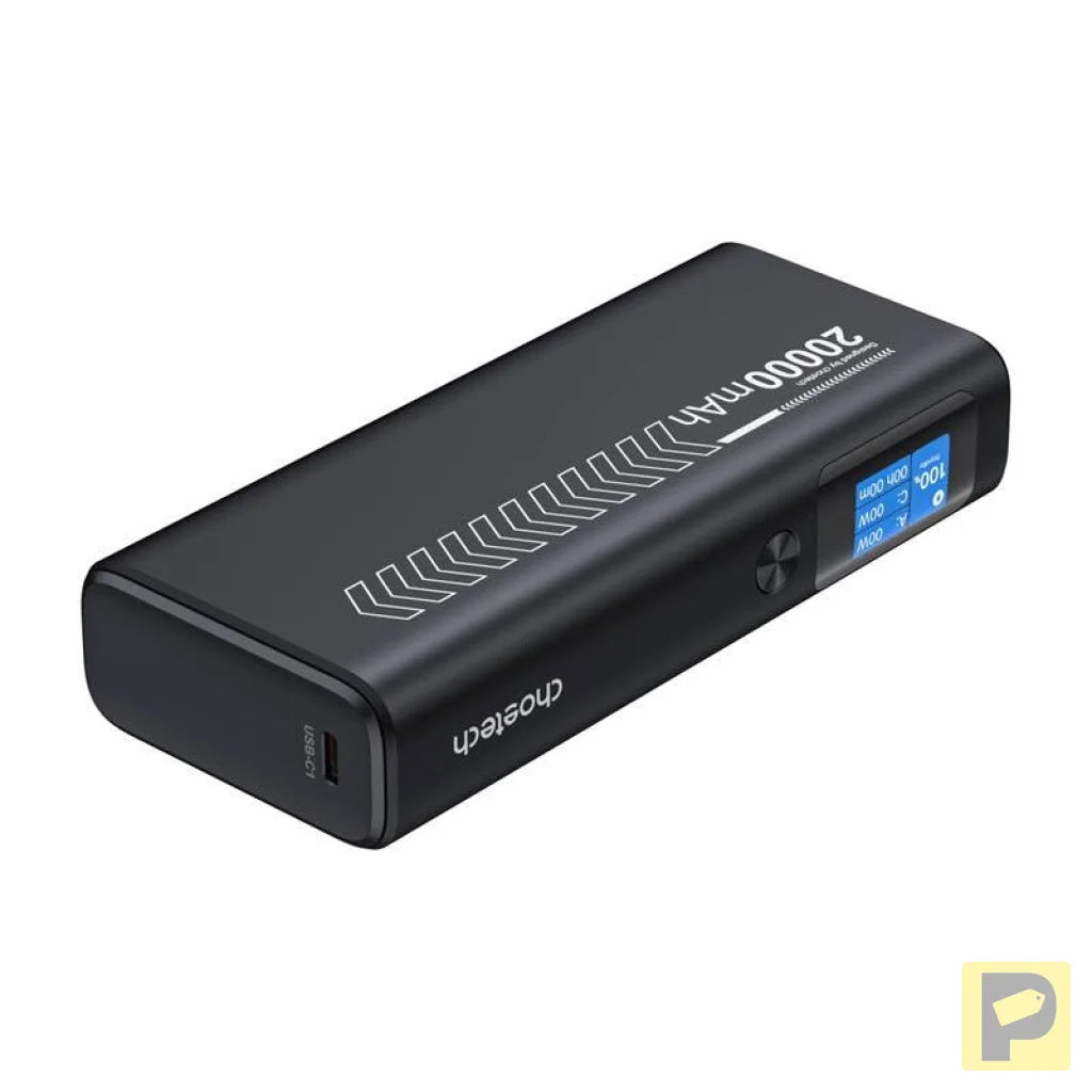 Power Bank Choetech B702 20000mAh PD100W 2C1A (Grey)