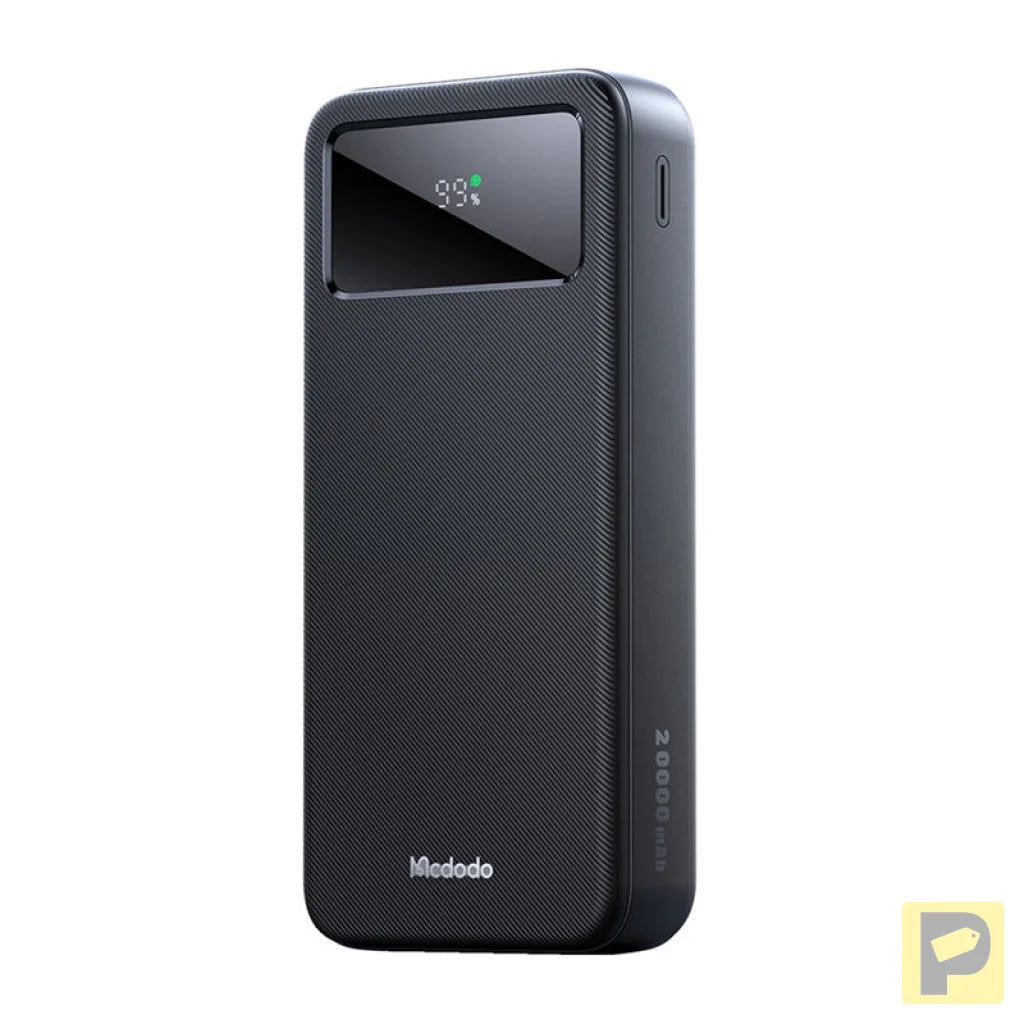 Power Bank Mcdodo MC-4230 Digital Display 20000mAh 1C+2A, 22.5W (black)