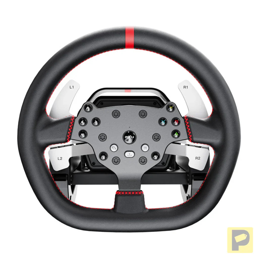 PXN-V10 Pro gaming set - steering wheel + pedals + mounting clamps (PC / PS4 / Xbox One / Xbox Series X|S)
