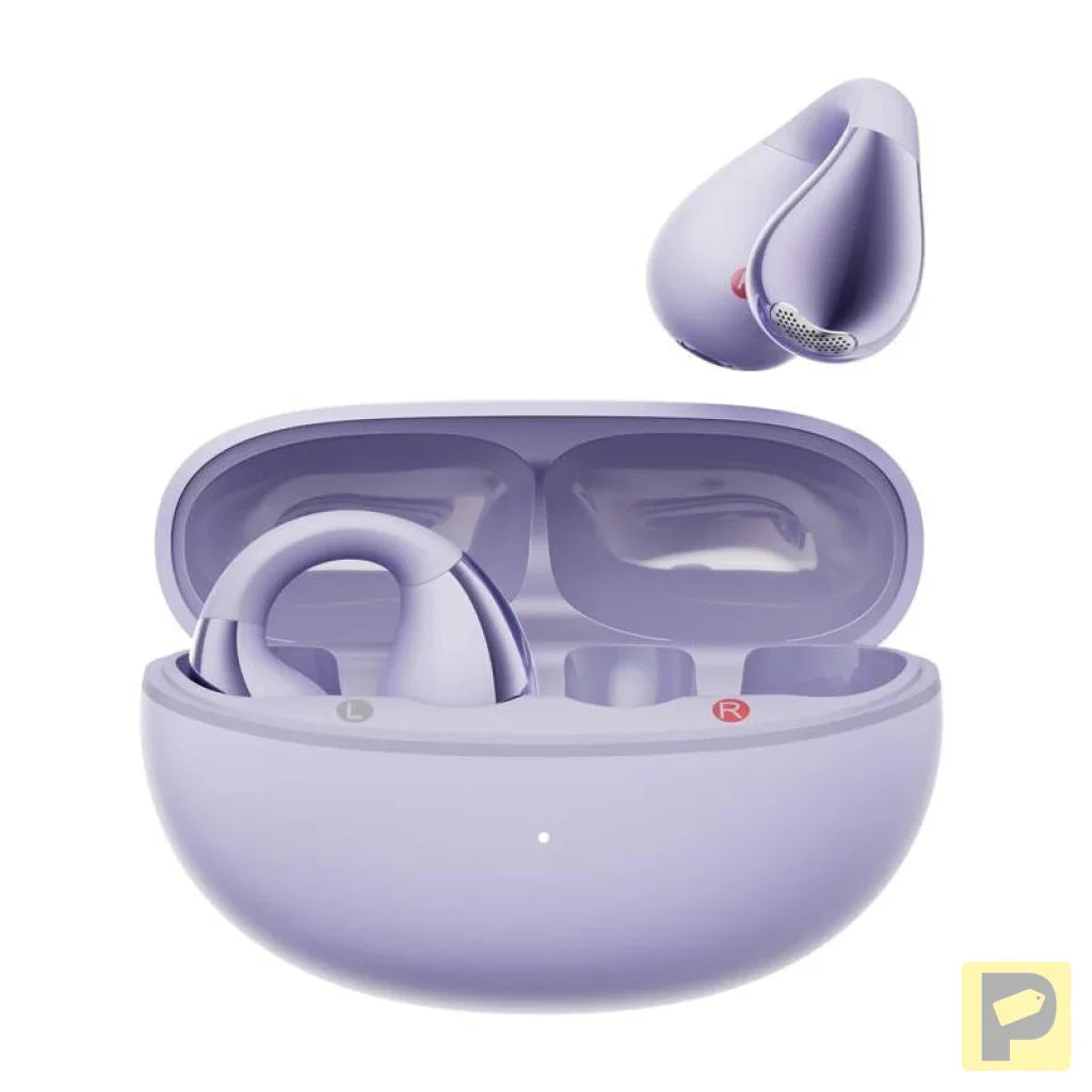 QCY Crossky Clip C30 headphones (purple)