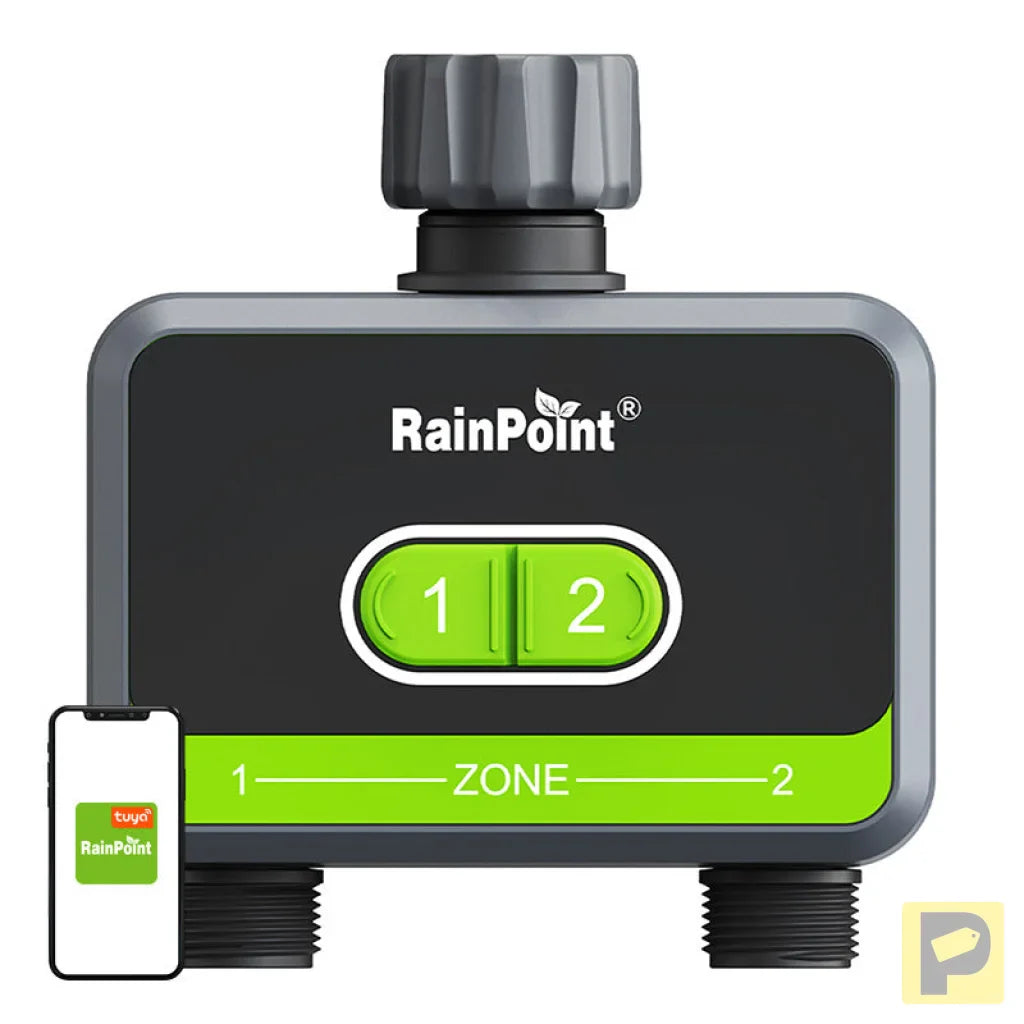 RainPoint 2-zone irrigation controller with app