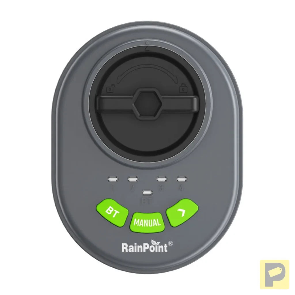 RainPoint 4-zone sprinkler controller with app, Bluetooth