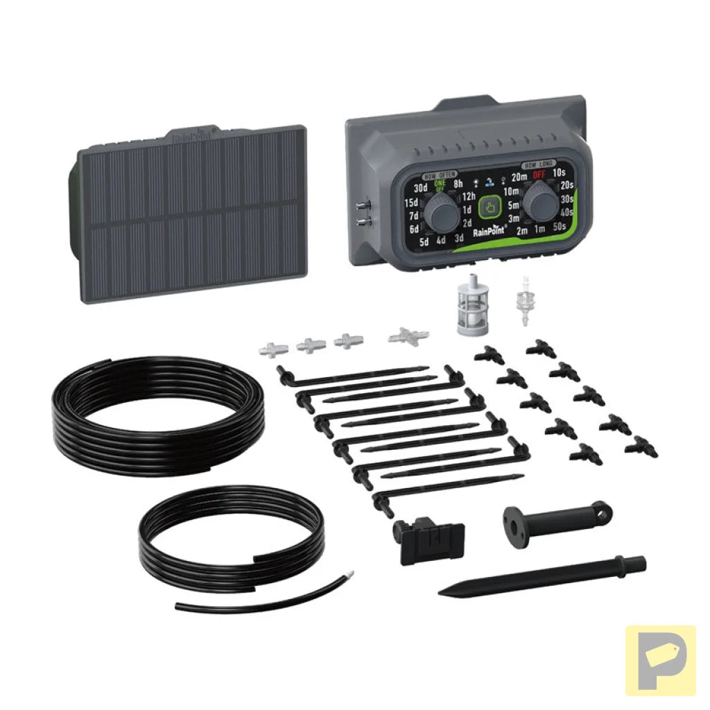 RainPoint solar drip irrigation kit