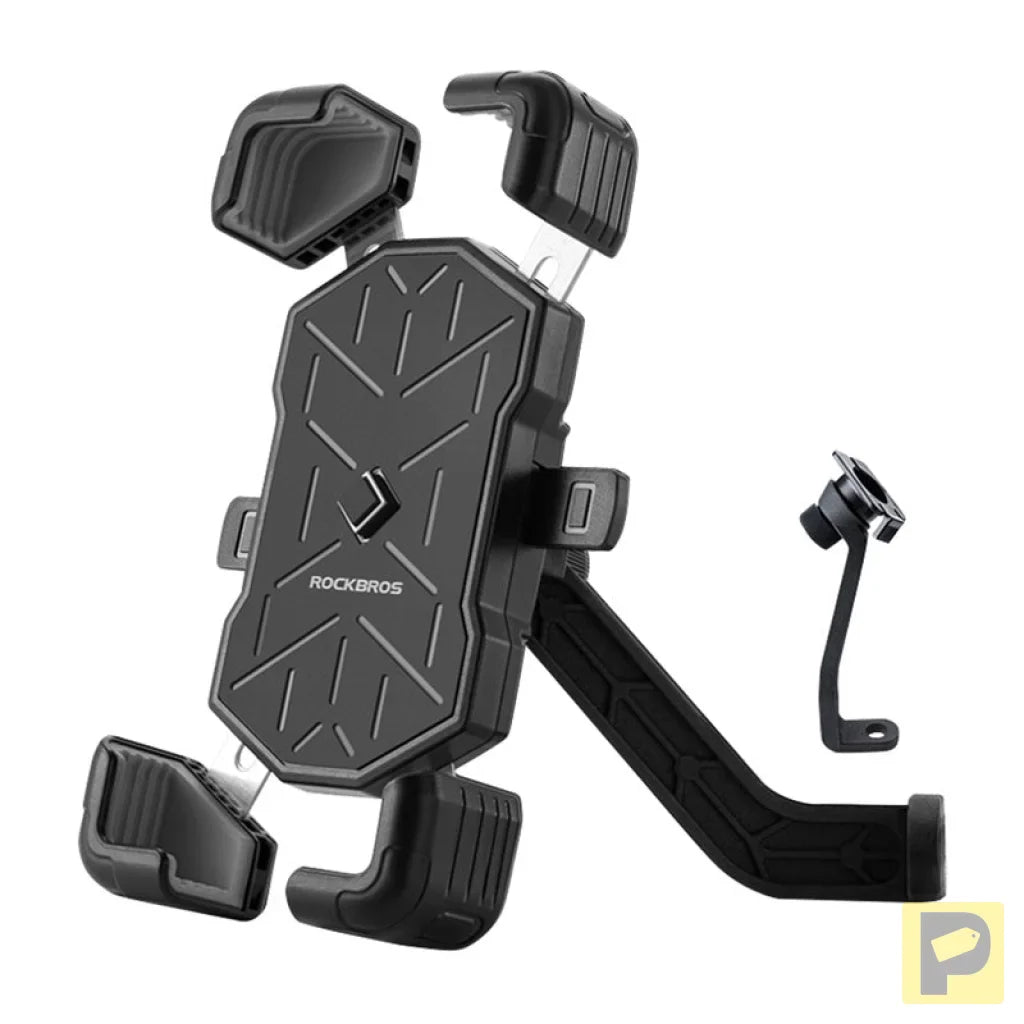 Rockbros HW-117 Bicycle Phone Holder (Black-Gray)