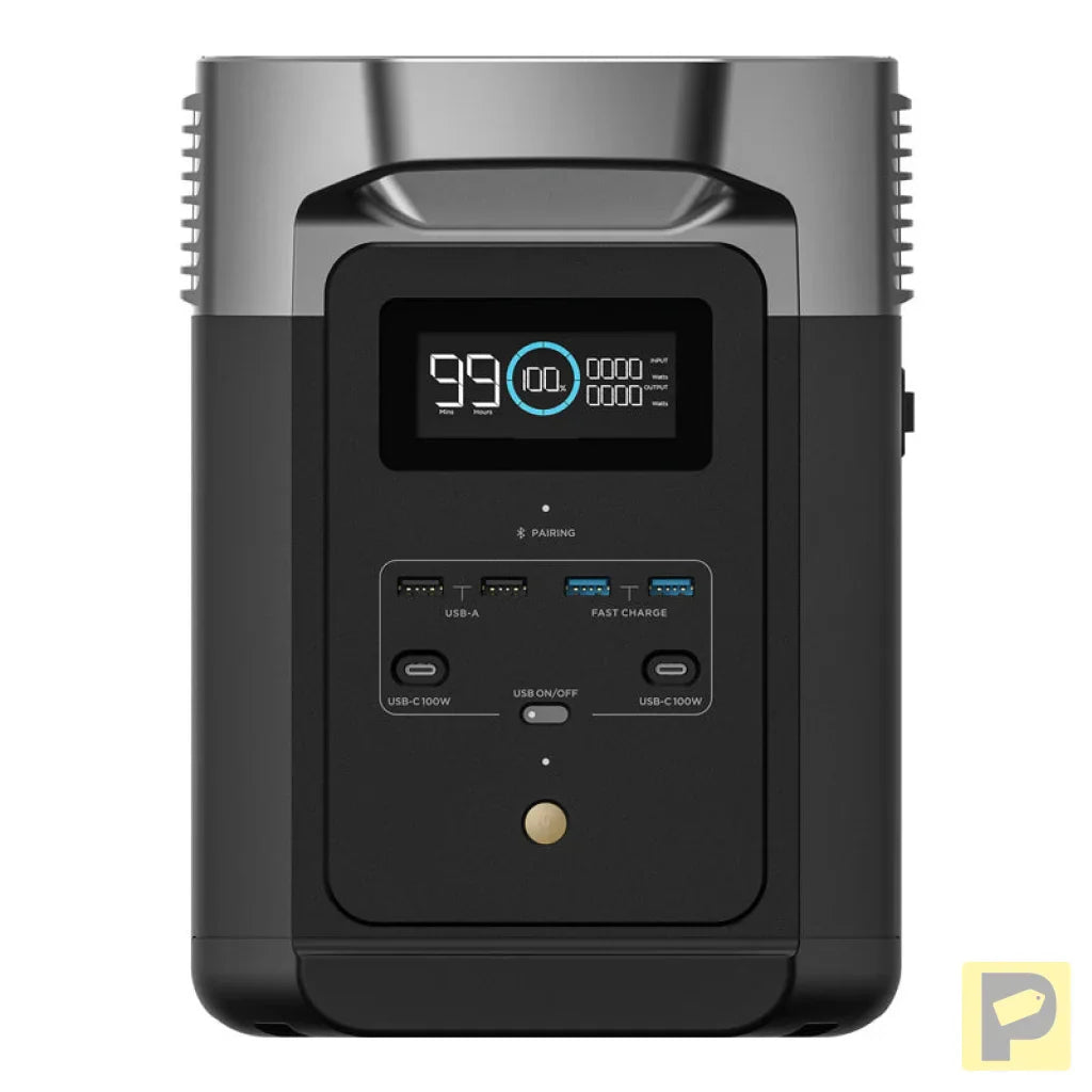 Set: EcoFlow Delta 2 power station + 400W photovoltaic panel.