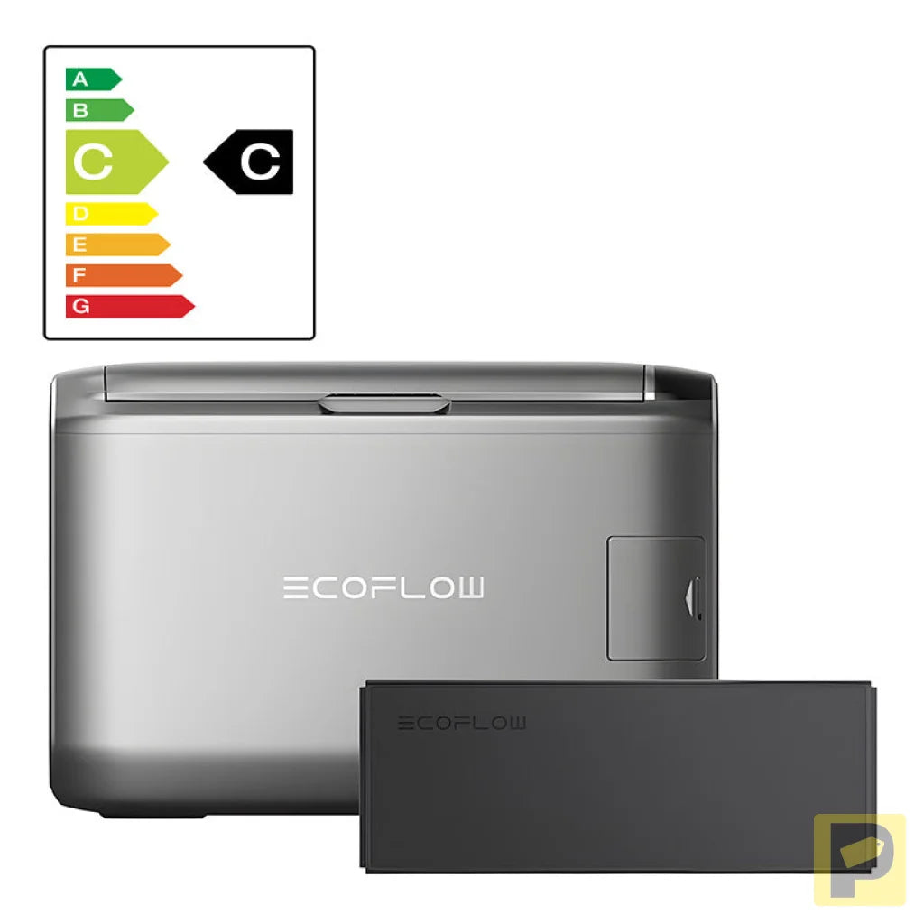 Set: EcoFlow Glacier 55L Portable Refrigerator + 298Wh Battery.