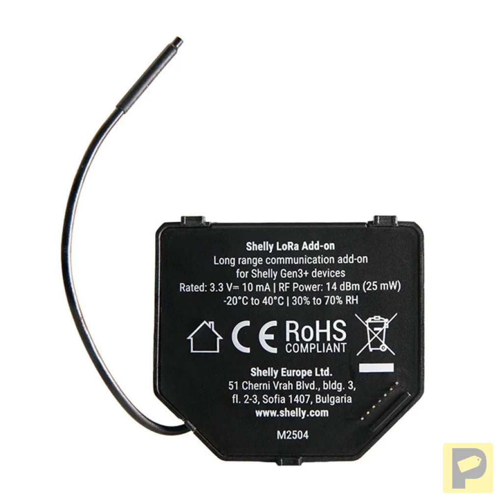 Set of 2 EU868 Relays for gen.3/4 Shelly LoRa Add-on