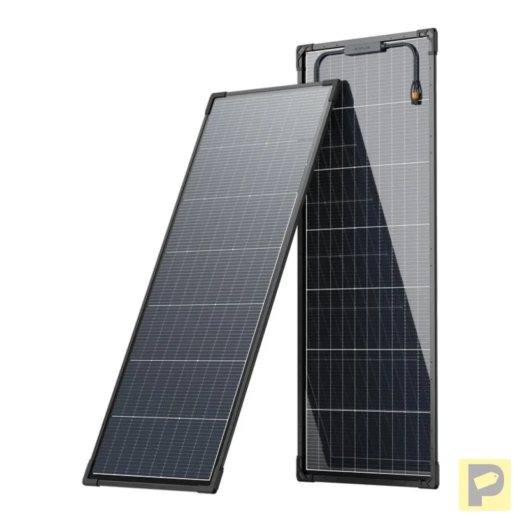 Set of 2x EcoFlow 130W photovoltaic panel (rigid construction)