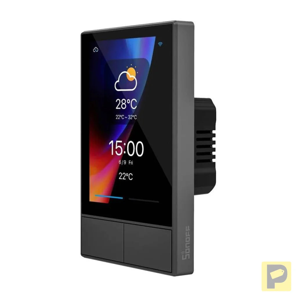 Smart WiFi control panel SONOFF NSPanel (black, 120mm)