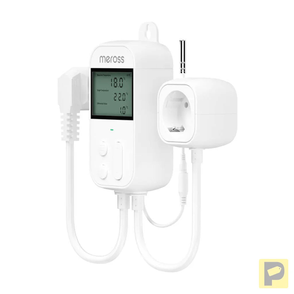 Socket thermostatic temperature controller Meross MTS960HK (HomeKit)