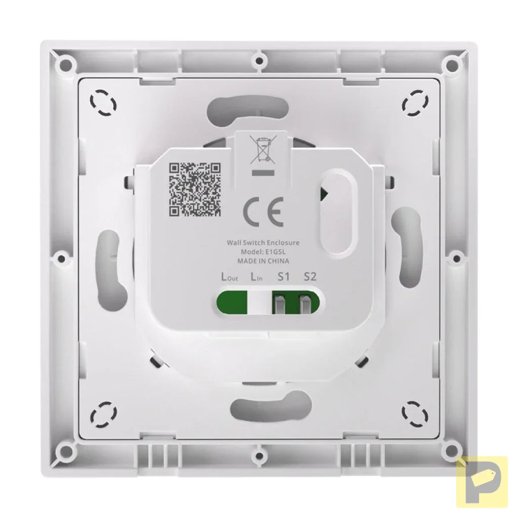 SONOFF E1GSL wall switch housing (without N)